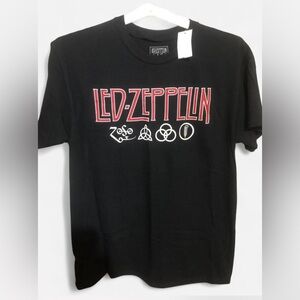 Led Zeppelin Black Graphic T-Shirt